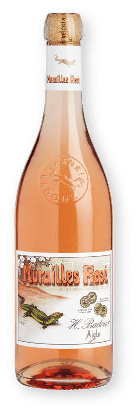 Vin Murailles Rosé Henri Badoux Aigle Suisse